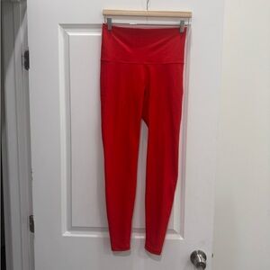 Old Navy Active Red Extra High-Rise Leggings